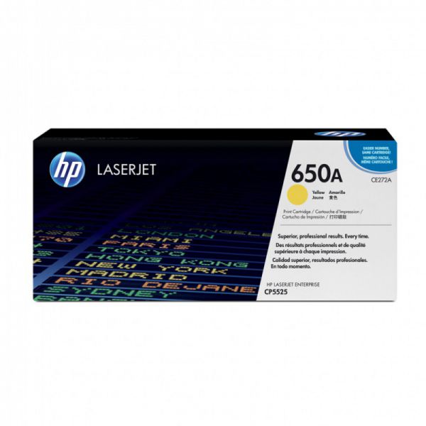 Картридж для принтера и МФУ HP CE272A желтый для LJ CP5520/5525 (15 000 стр)