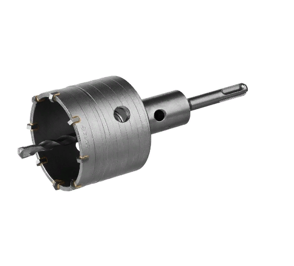 Коронка для дрелей и перфораторов Зубр 2918-73_z01 SDS-PLUS [Тип коронки] по бетону ([Диаметр] мм; [Максимальная глубина сверления] мм), [Количество в комплекте] шт.