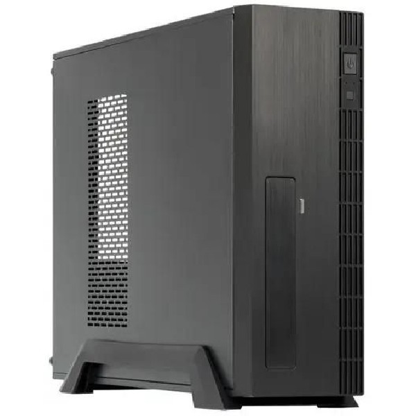 Корпус Chieftec UE-02B-OP Slim-Tower черный