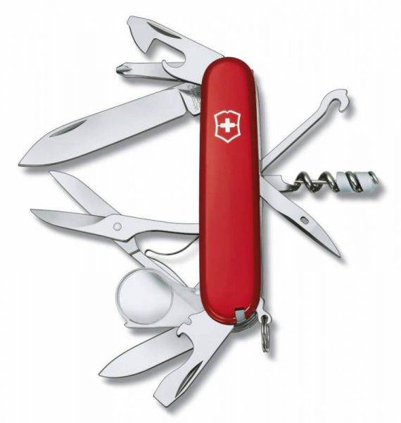 Нож туристический Victorinox Explorer 1.6703 91мм 16 функций красный