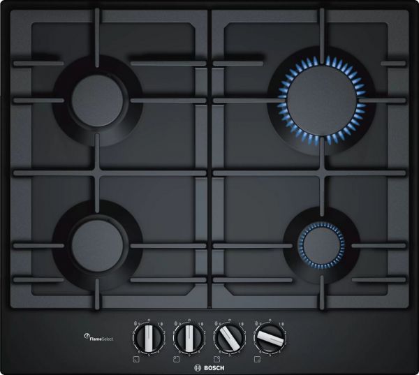 Варочная поверхность Bosch PCP6A6B90R газовая черный
