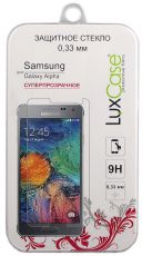Защитное стекло для сотового телефона LuxCase 80878 для Samsung Galaxy Alpha 0.33 мм